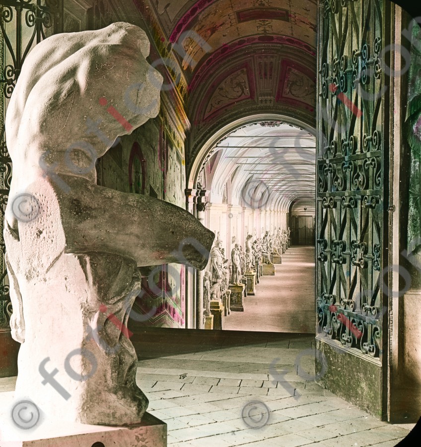 Die Galleria Chiaranmonti in den Vatikanischen Museen - Foto foticon-simon-033-010.jpg | foticon.de - Bilddatenbank für Motive aus Geschichte und Kultur